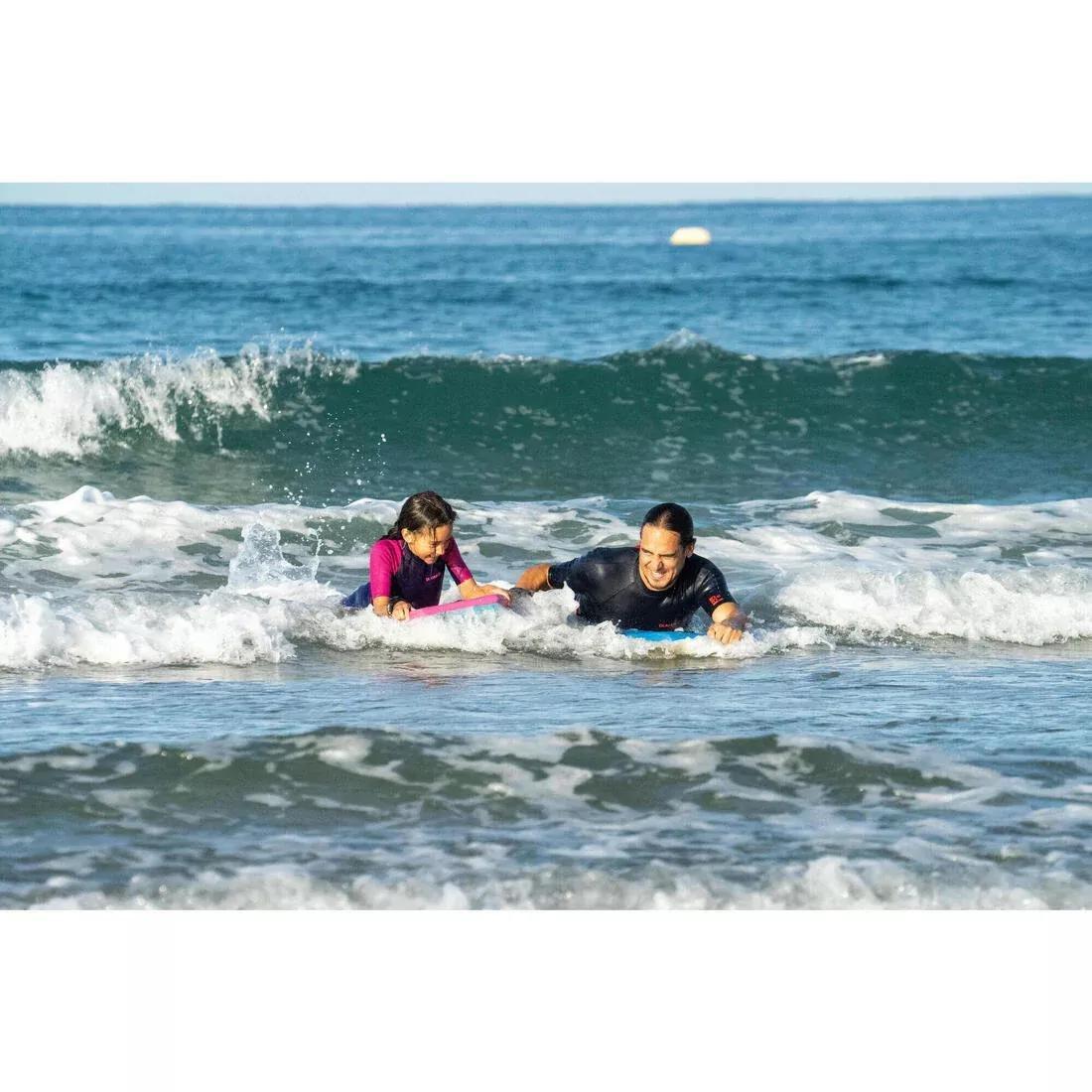 Bodyboard 100 With Wrist Leash, Pink, No Color, large image number 7