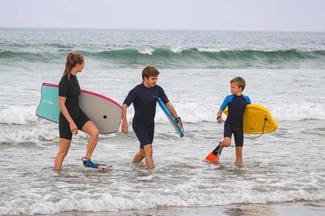 Bodyboard - 100 With Wrist Leash, Blue, No Color, large image number 13
