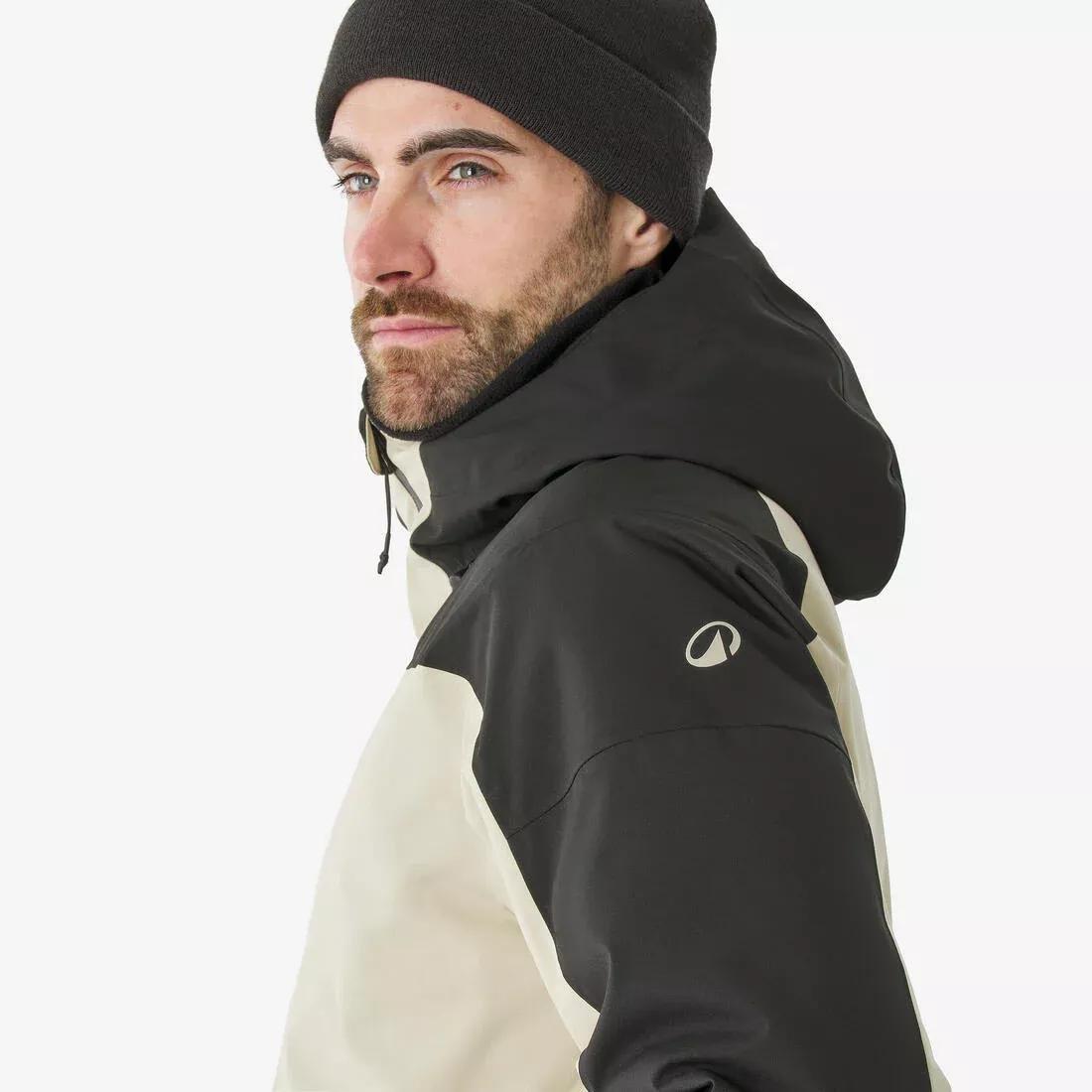 Men Warm Ski Jacket - 500, Black, 5401_000, large image number 4