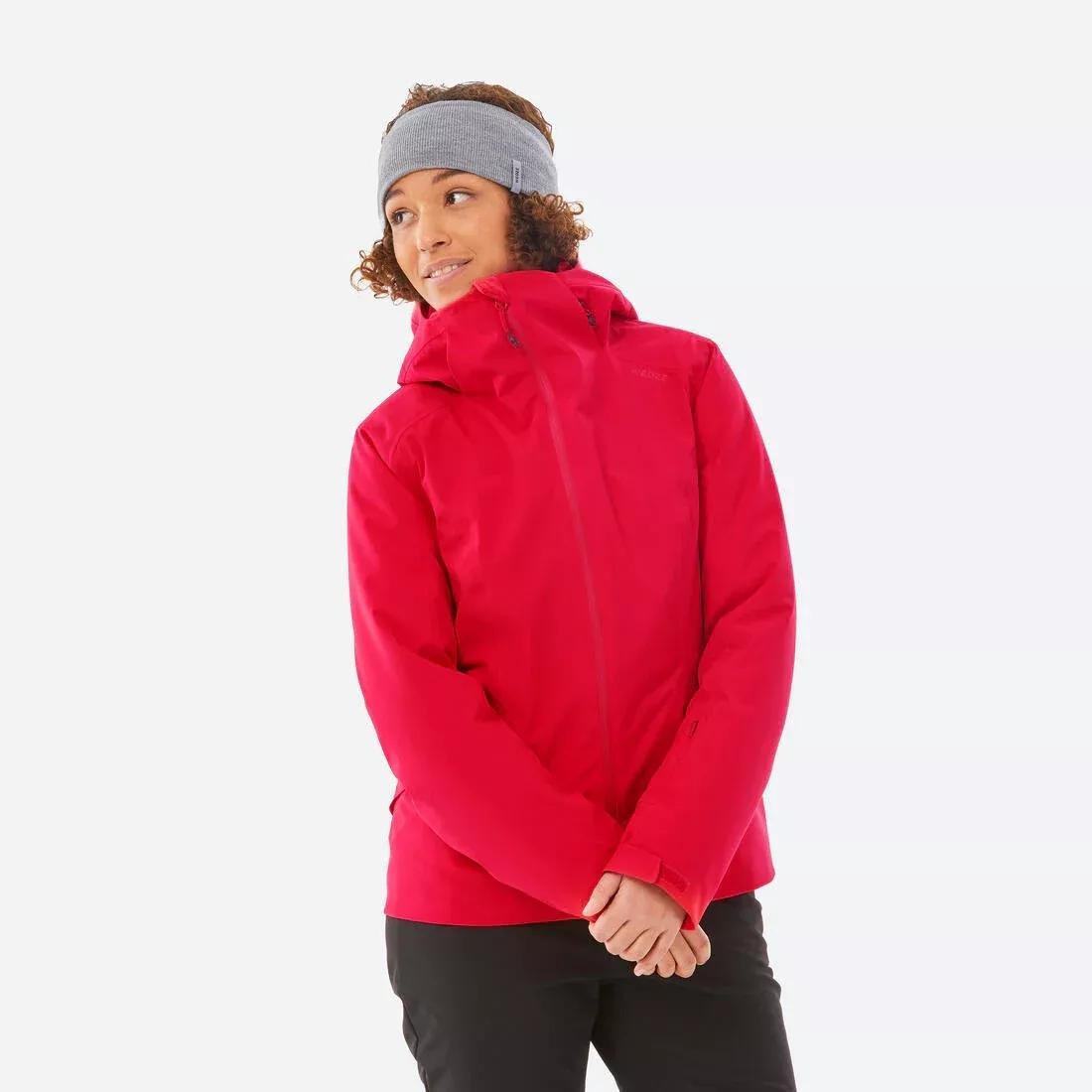 Women Ski Jacket 500, Black, No Color, large image number 6