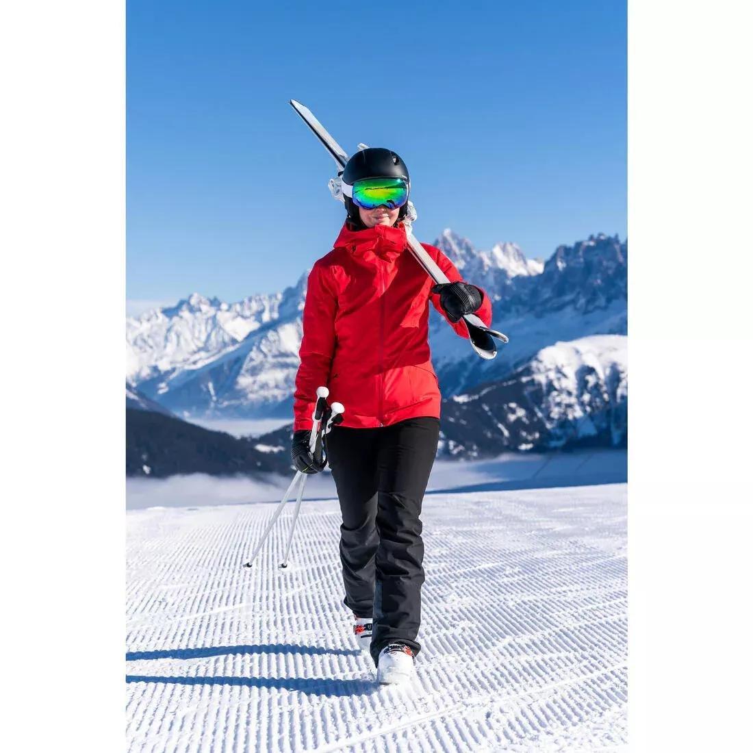 Women Ski Jacket 500, Black, No Color, large image number 8