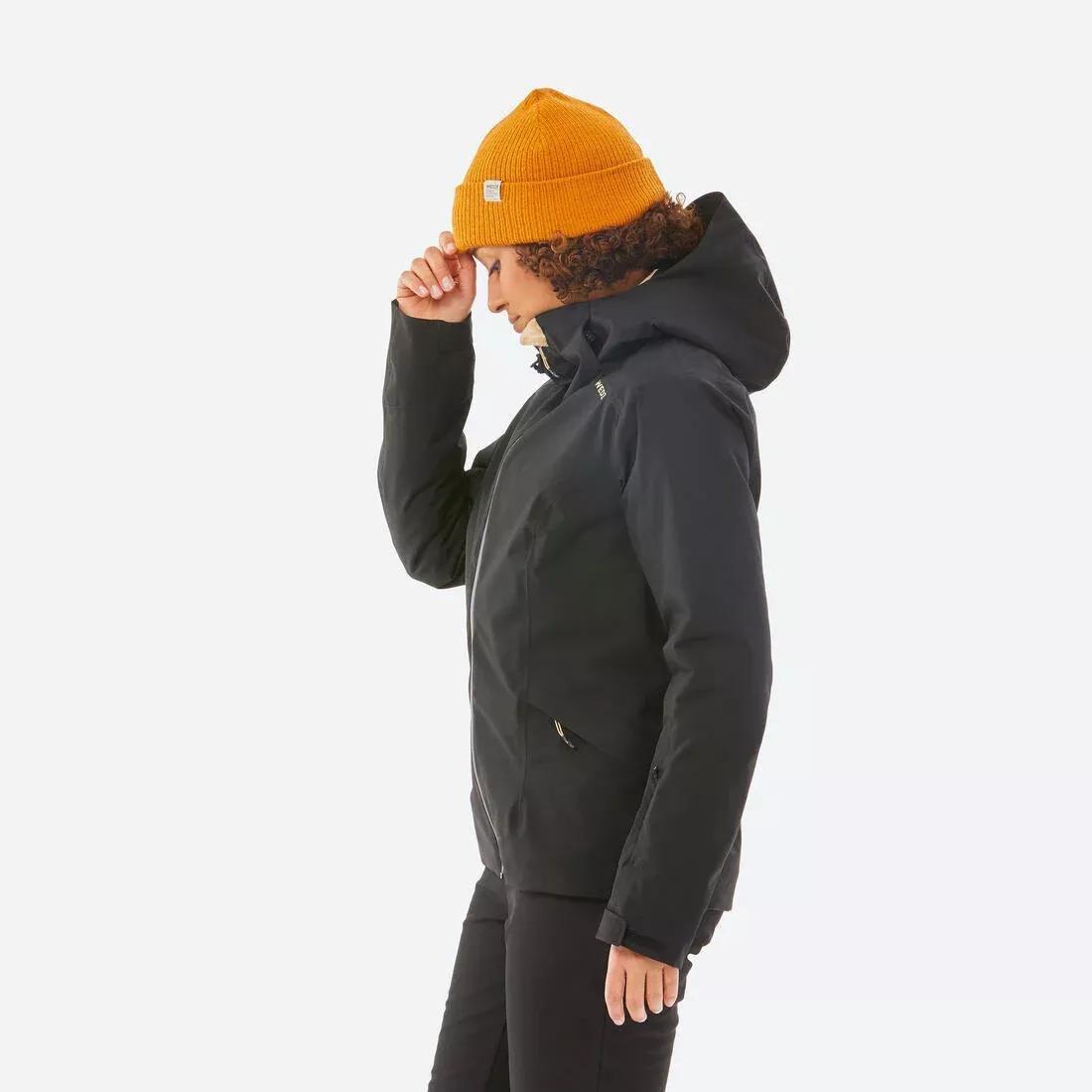 Women Ski Jacket 500, Black, No Color, large image number 11