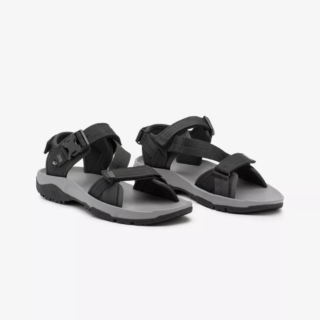 Men Hiking Sandals - NH500, Grey, No Color, large image number 2