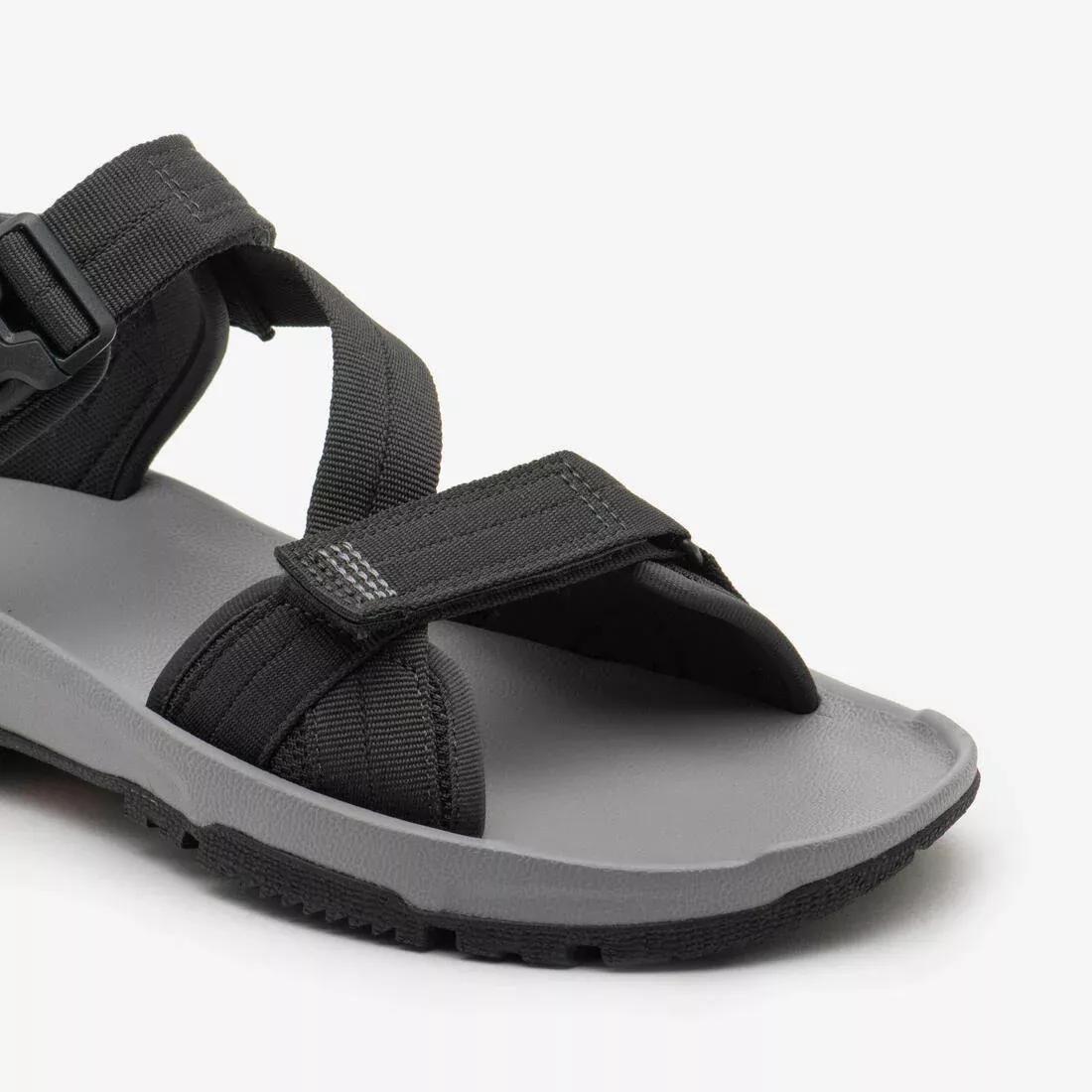 Men Hiking Sandals - NH500, Grey, No Color, large image number 3
