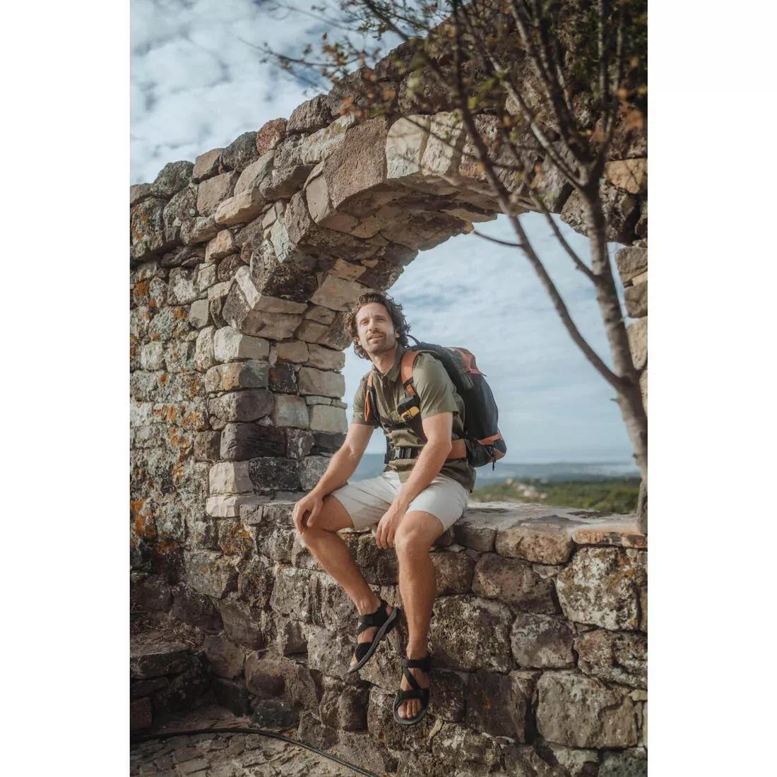 Men Hiking Sandals - NH500, Grey, No Color, large image number 8