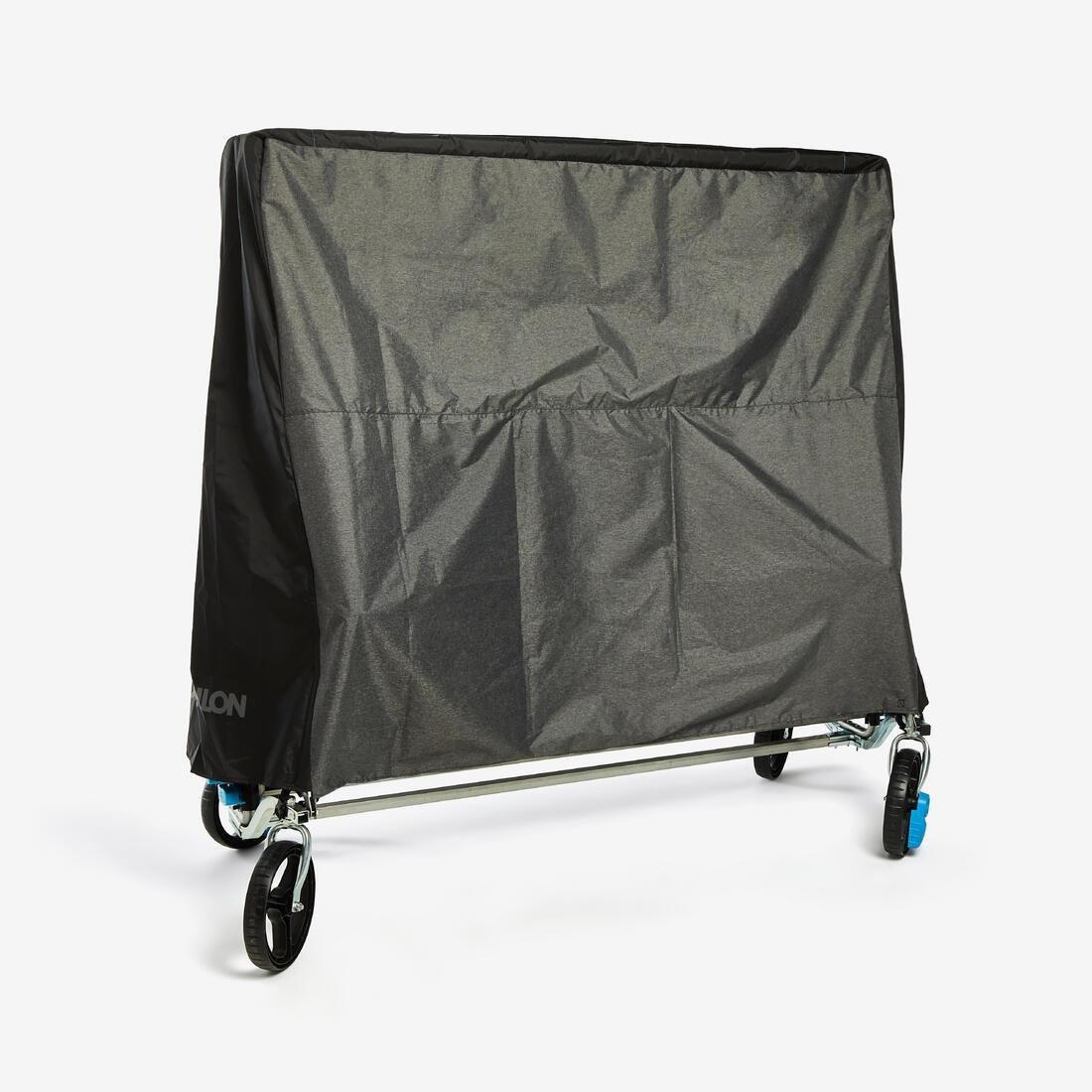 Folding Table Tennis Table Cover PPTC - Grey, No Color, medium