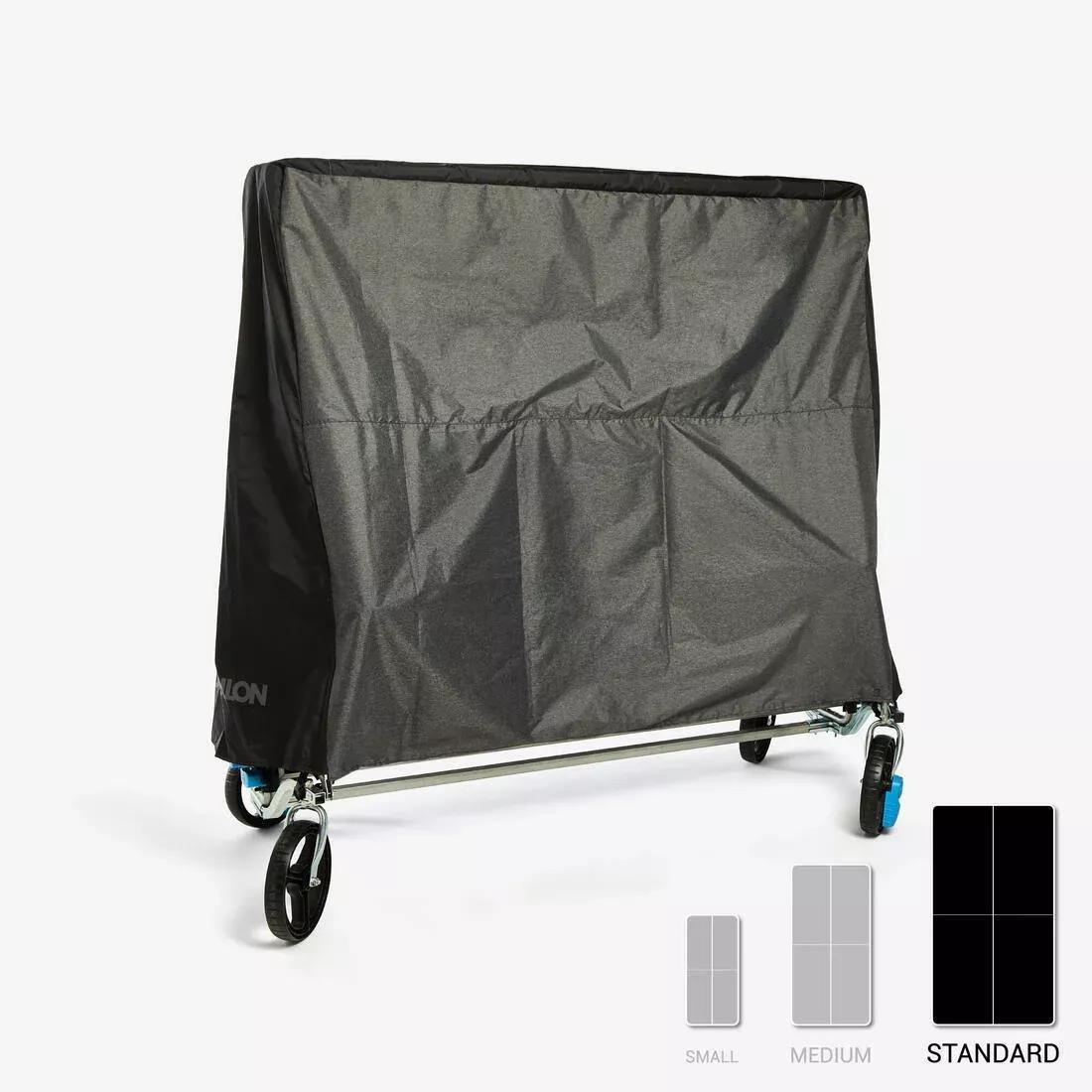 Folding Table Tennis Table Cover PPTC - Grey, No Color, medium