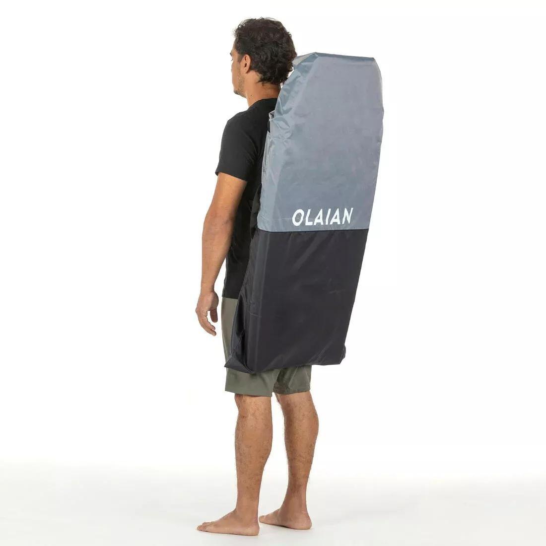 Adjustable Bodyboard Compact Carrying Case - 100, Blue, No Color, large image number 8
