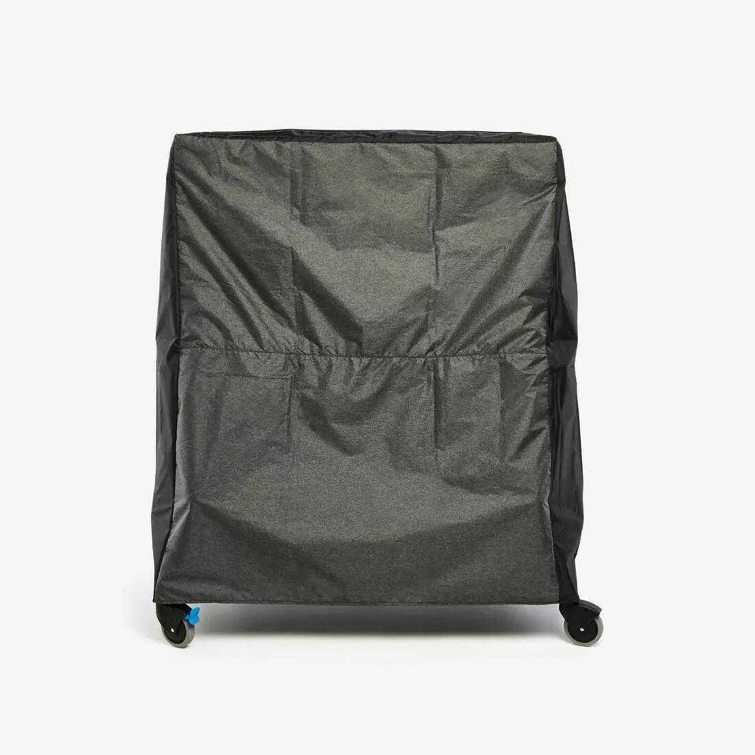 Folding Table Tennis Table Cover - PPTC530 Medium, Grey, 5401_000, medium