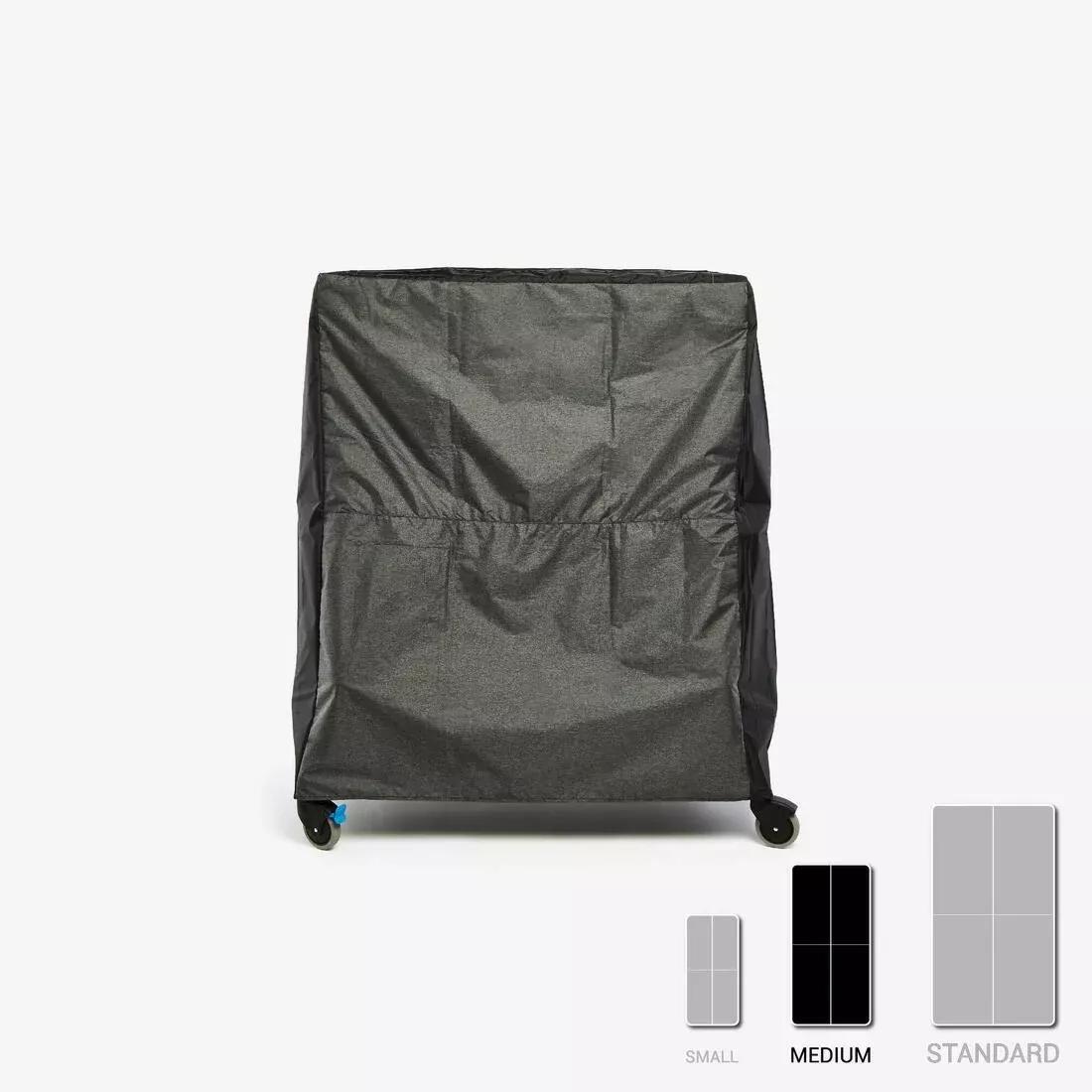 Folding Table Tennis Table Cover - PPTC530 Medium, Grey, No Color, large image number 3