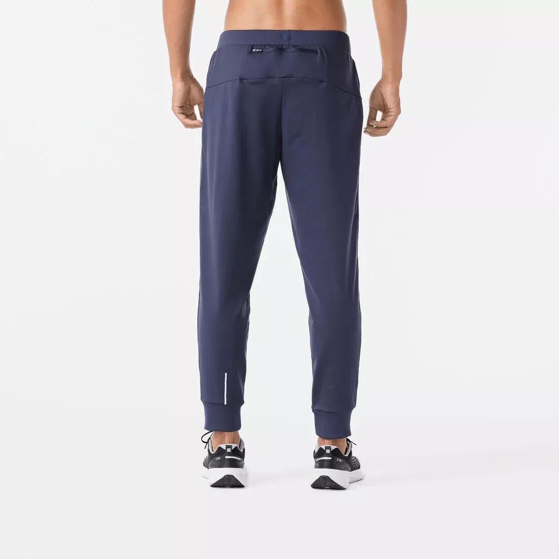 Men's Warm Running Trousers, Orange, , large image number 9