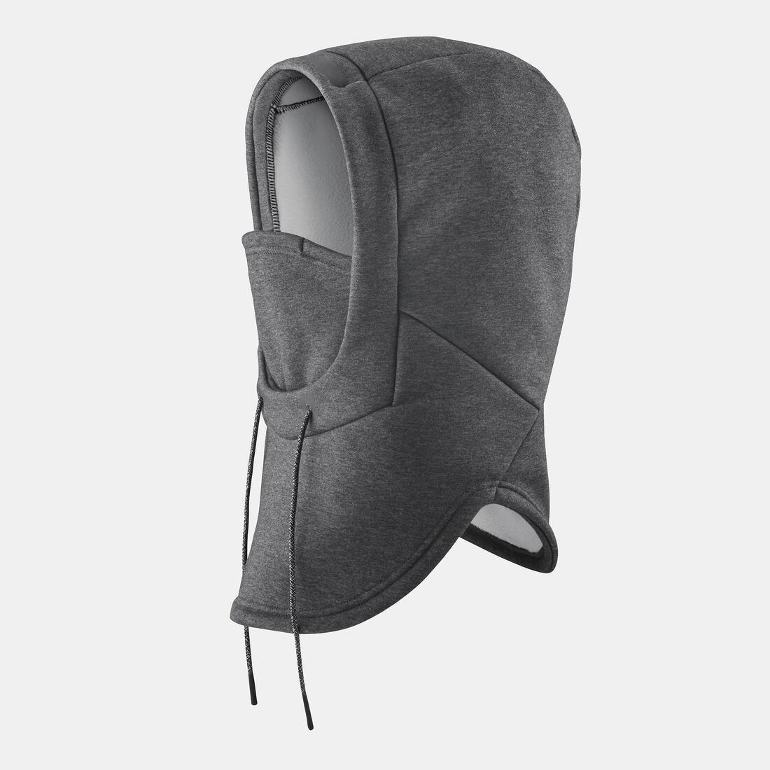ADULT FLEECE SKI HELMET BALACLAVA - CLEAR, white, 5401_000, large image number 4