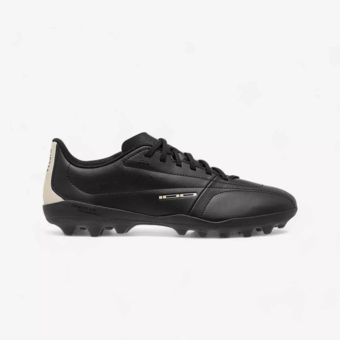 Men Football Boots - 100 Mg, Black, No Color, medium