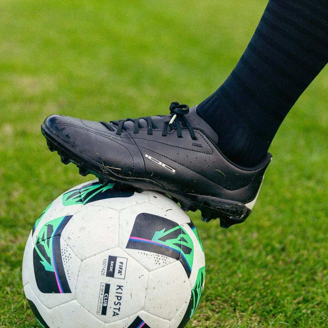 Men Football Boots - 100 Mg, Black, , large image number 9