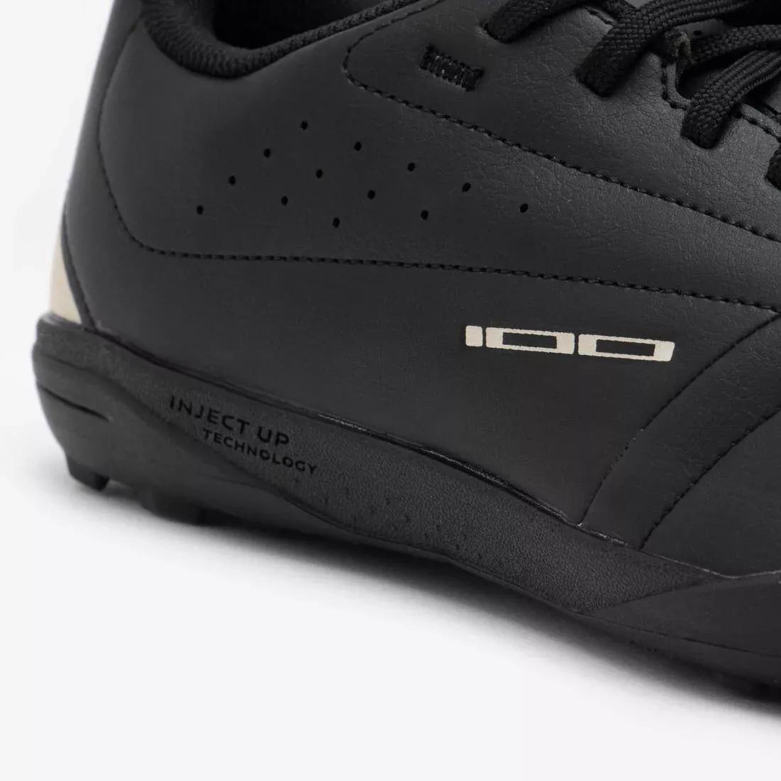 Men Turf Football Boots - 100 Tf, Black, , large image number 2