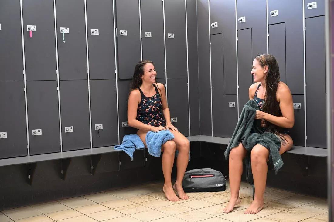 Pool Bag Duffle Bag - 27L 3 Compartments, Black, 5401_000, large image number 6