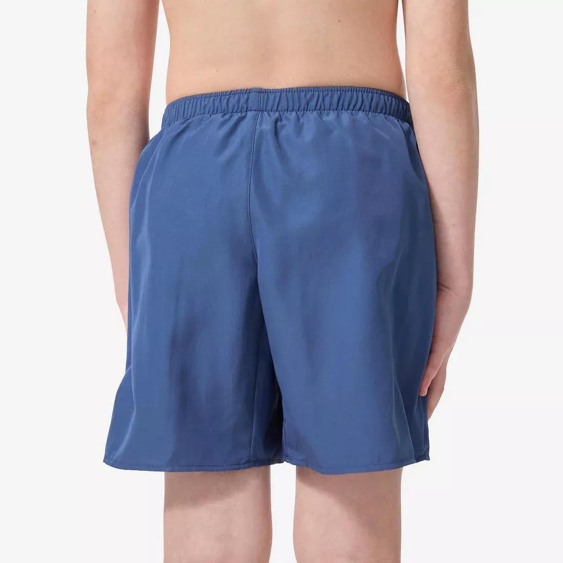 Kids Boys swim shorts -100, Blue, No Color, large image number 4