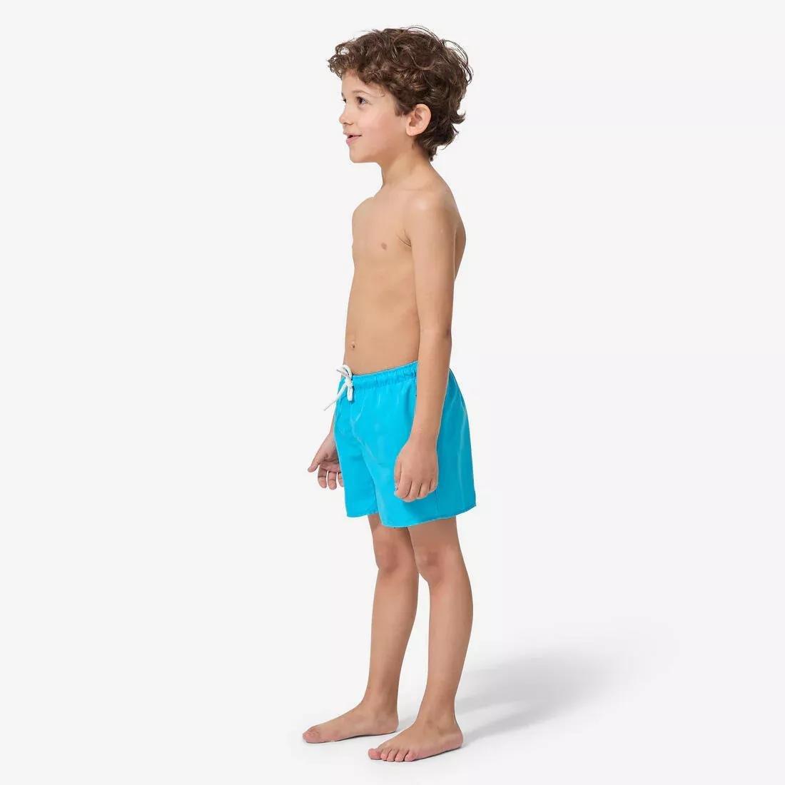 Kids Boys swim shorts -100, Blue, No Color, large image number 8