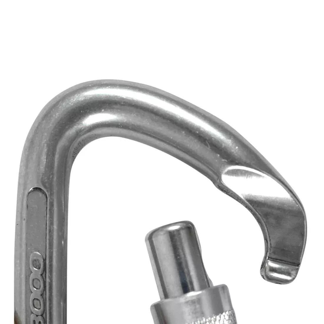 DEFAULT SCREWGATE CARABINER 3000 SECURE POLISHED, No Color, large image number 4
