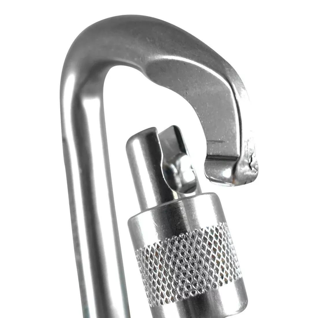 DEFAULT SCREWGATE CARABINER 3000 SECURE POLISHED, No Color, large image number 5