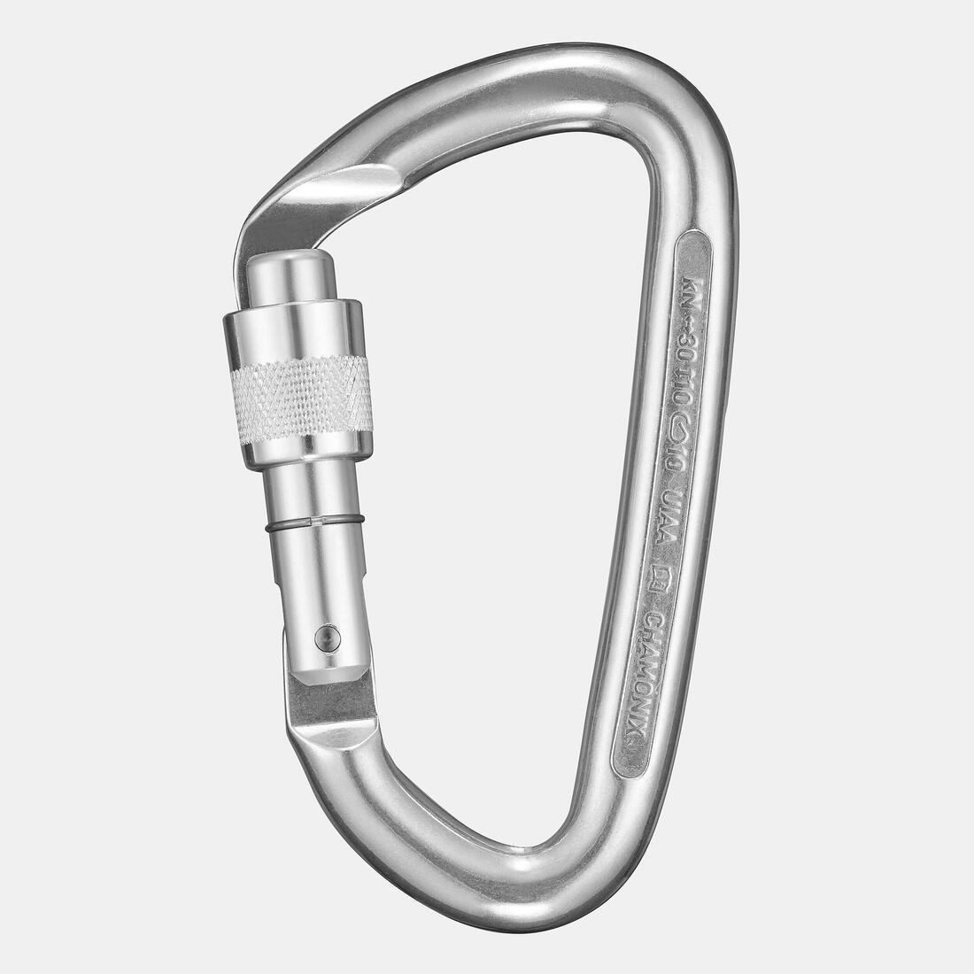 DEFAULT SCREWGATE CARABINER 3000 SECURE POLISHED, No Color, large image number 7