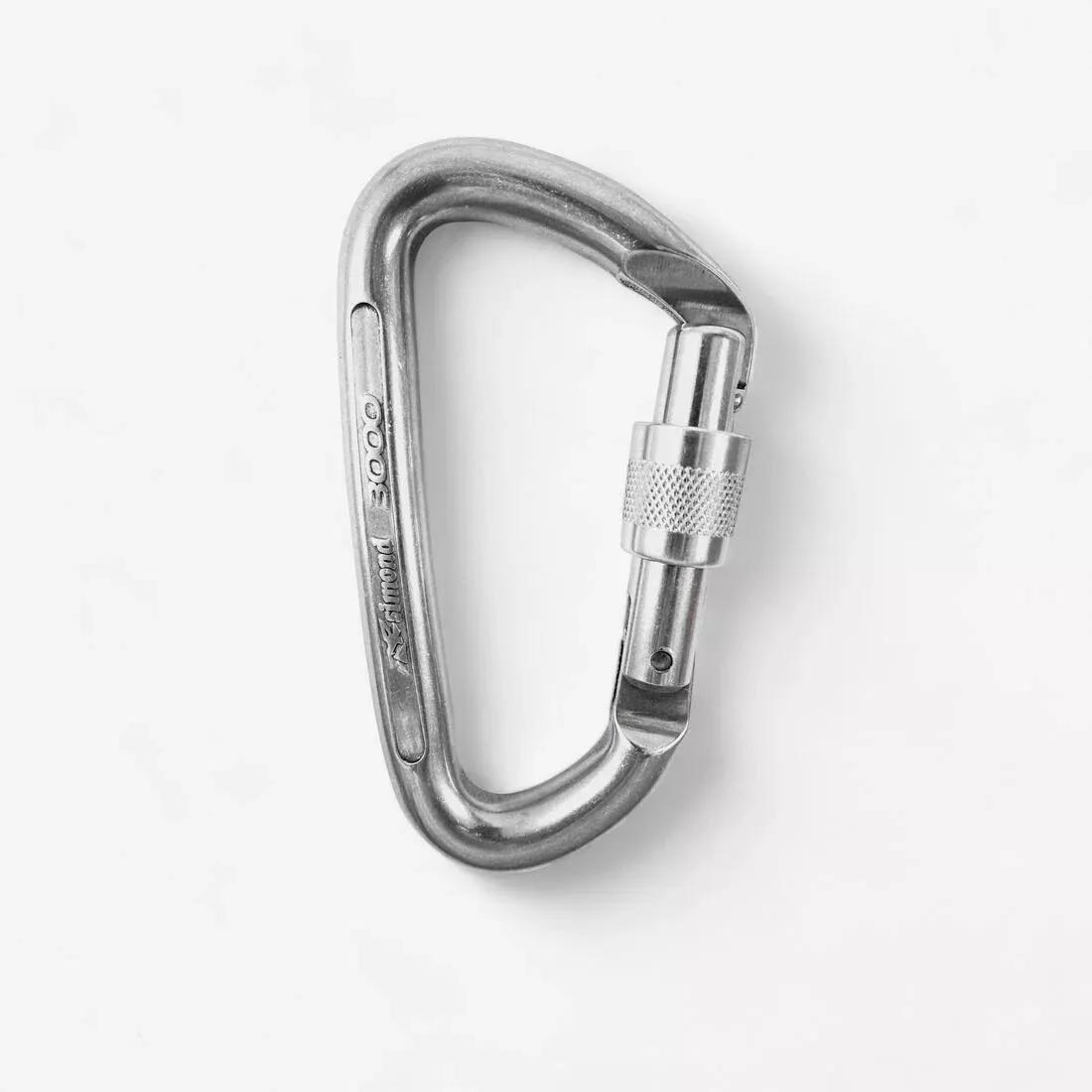 DEFAULT SCREWGATE CARABINER 3000 SECURE POLISHED, No Color, large image number 14