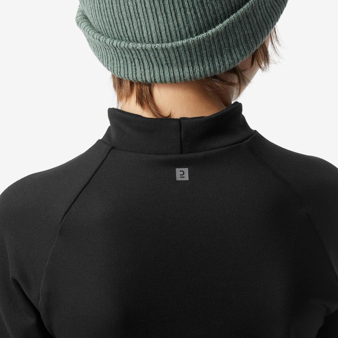 SMOKED BLACK Kids' Ski Thermal Base Layer, BL 500 Top, , large image number 10
