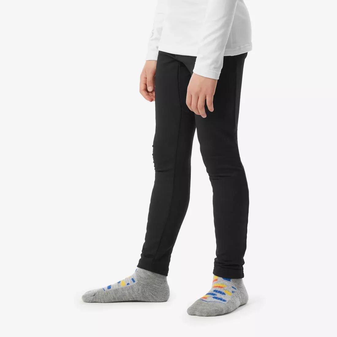 Kids Thermal Base Layer, Smoked Black, , large image number 5