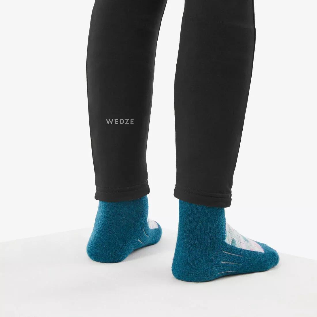 Kids Unisex Thermal Base Layer, Black, No Color, large image number 6