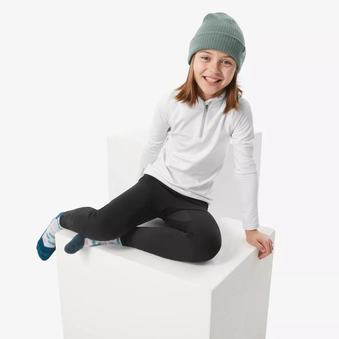 Kids Thermal Base Layer, Smoked Black, , large image number 7