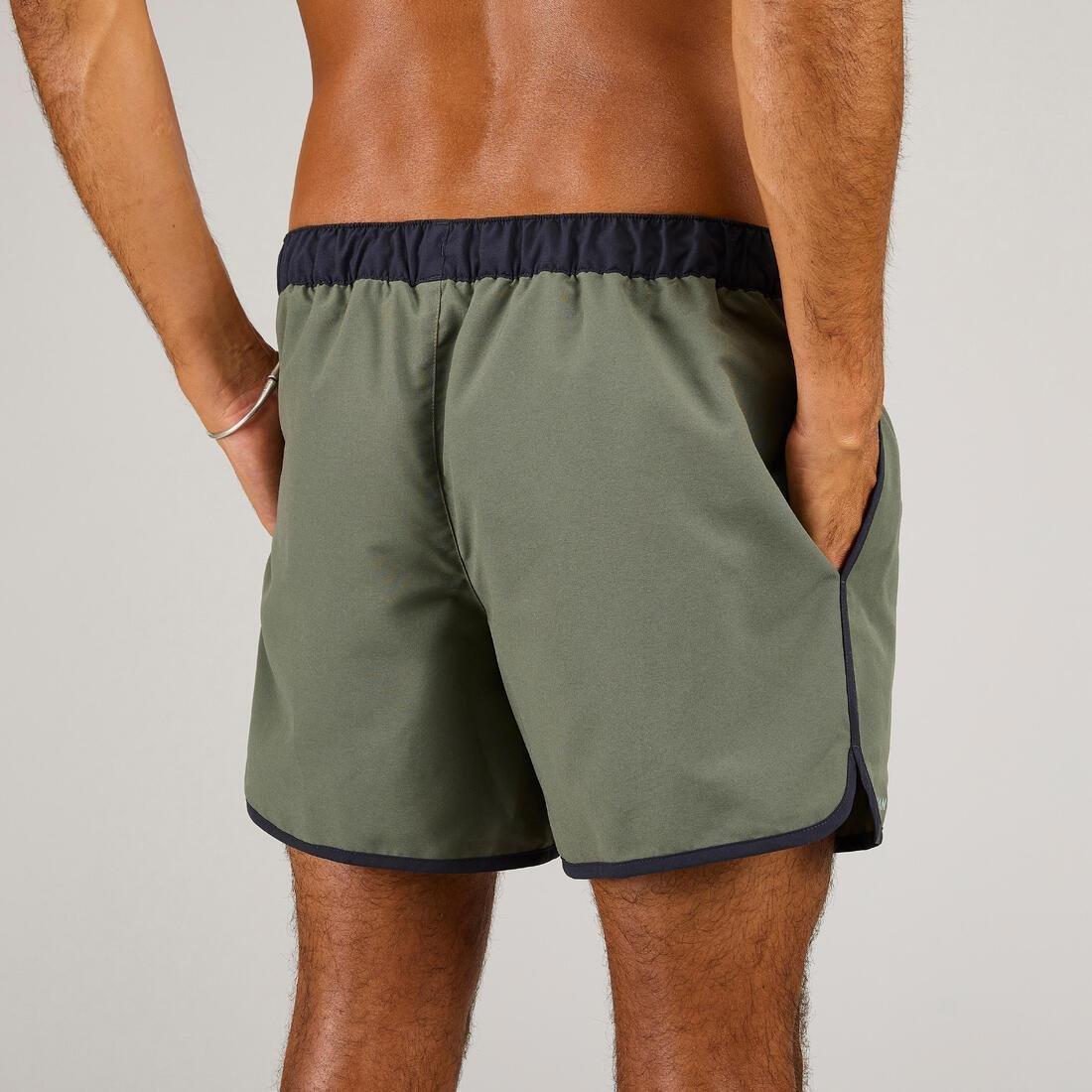 Men Boardshort Surf 100 Short, Khaki, No Color, large image number 2