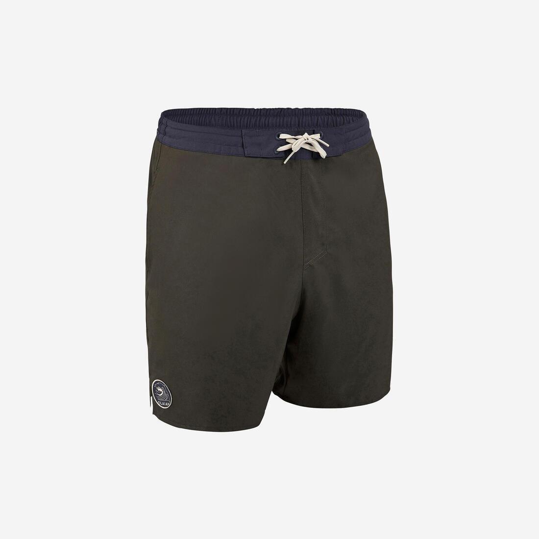 Men Surfing 100 Long Boardshorts, Black, , large image number 13