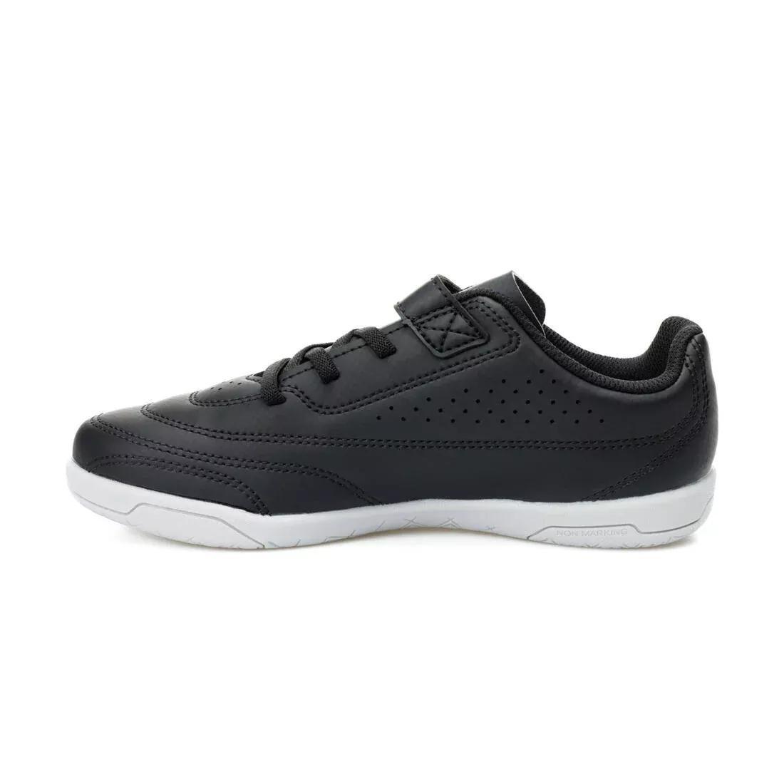 Kids Unisex Futsal Trainers - 100, Black, No Color, medium