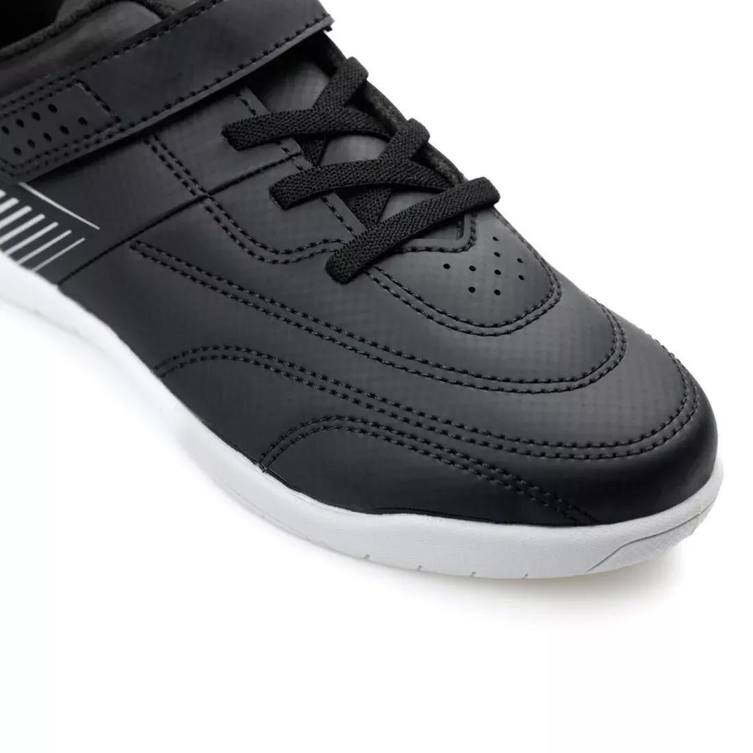 Kids Unisex Futsal Trainers - 100, Black, No Color, large image number 7