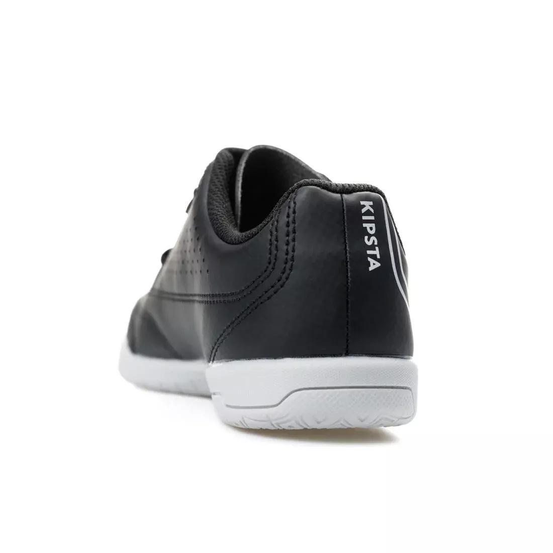 Kids Unisex Futsal Trainers - 100, Black, No Color, large image number 8