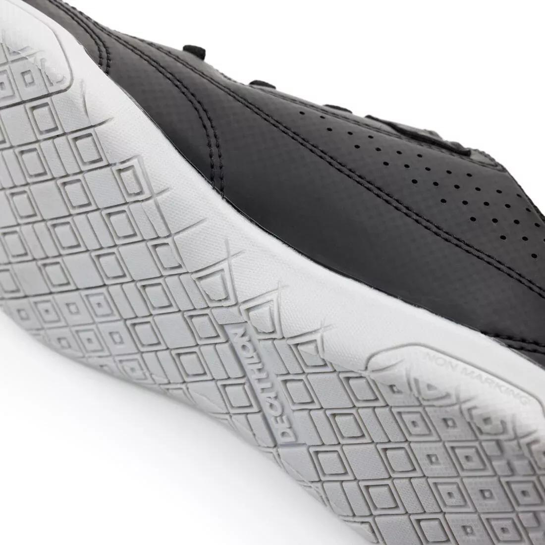 Kids Unisex Futsal Trainers - 100, Black, No Color, large image number 9