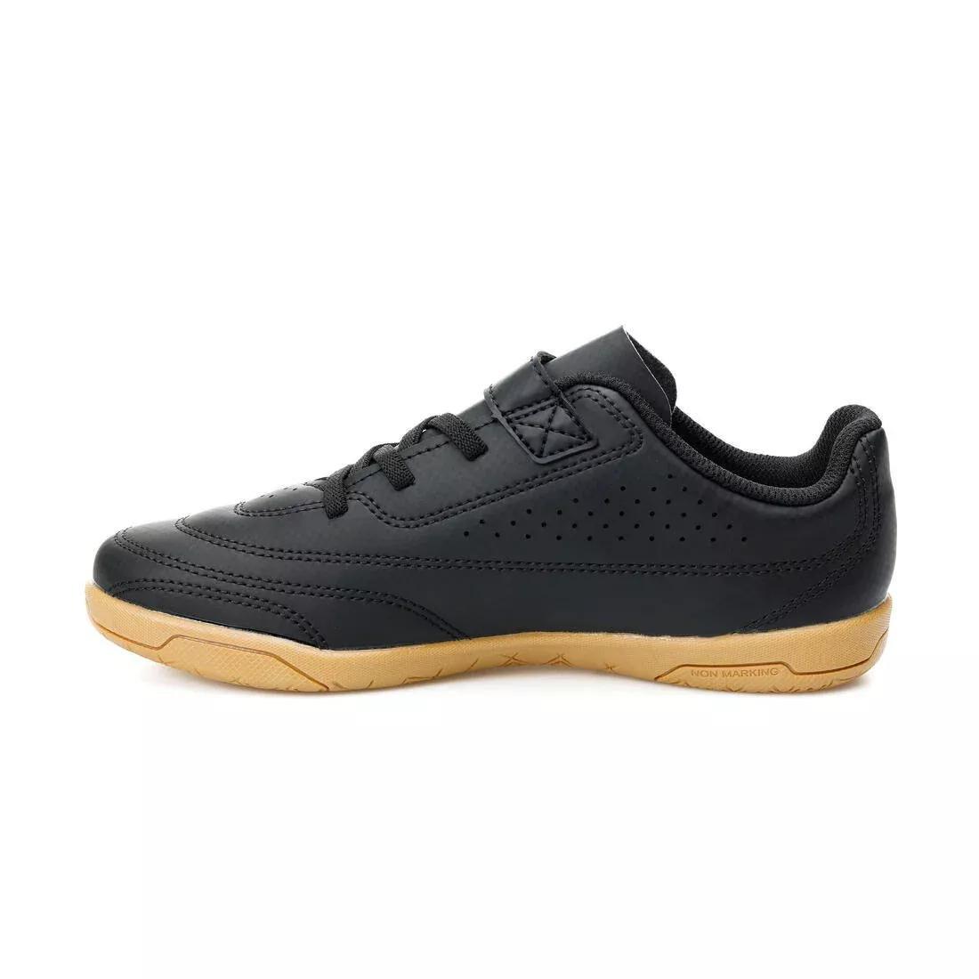 Kids Unisex Futsal Trainers - 100, Black, No Color, large image number 11