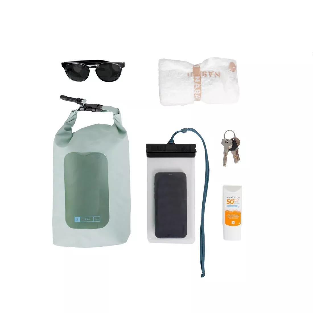 2.5 L Waterproof Dry Bag Ipx6 With Window, Green, No Color, large image number 4