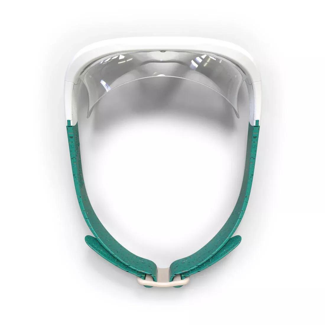 Swimming Pool Mask - Swimdow V2 Size L Clear Lenses, White, No Color, large image number 10