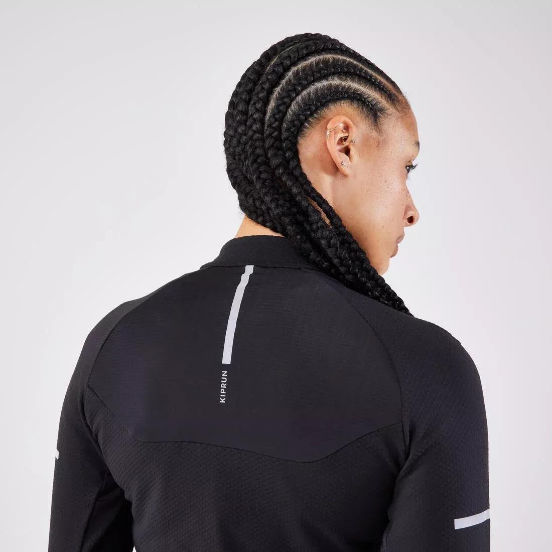 KIPRUN--LS TS KIPRUN WARM LIGH T BLACK W, No Color, medium