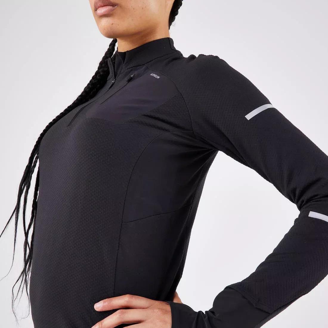KIPRUN--LS TS KIPRUN WARM LIGH T BLACK W, No Color, large image number 4