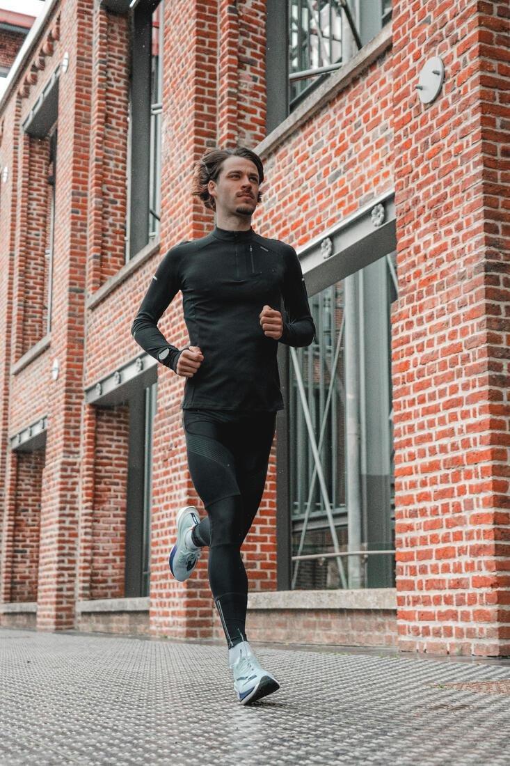 Men's KIPRUN Run 900 Long-sleeved Zip Warm Running T-Shirt, , large image number 7