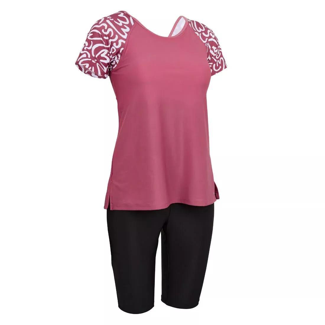 Women swimsuit Una tankini ondu, Pink, No Color, large image number 1