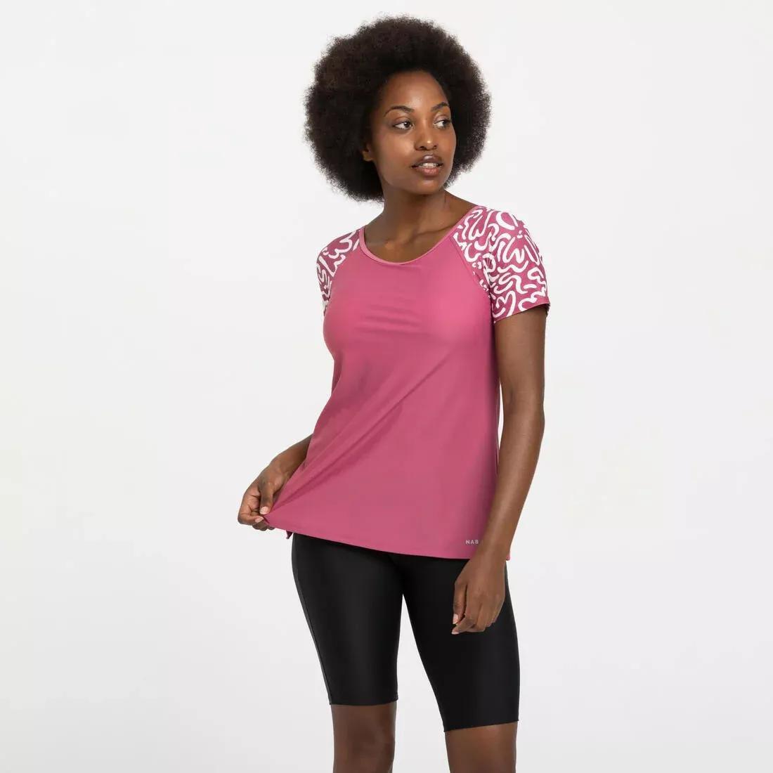 Women swimsuit Una tankini ondu, Pink, No Color, large image number 2