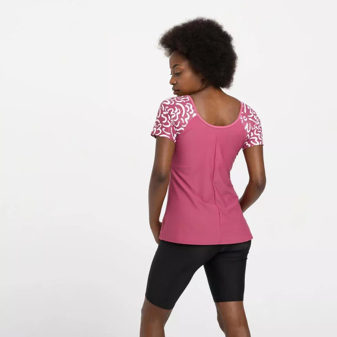 Women swimsuit Una tankini ondu, Pink, No Color, large image number 3