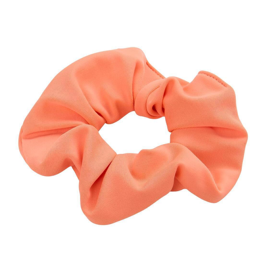 Kids Girls Swimming Hair Scrunchie, Orange, No Color, large image number 4
