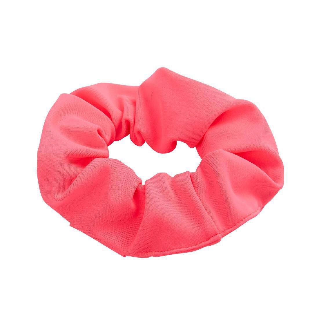 Kids Girls Swimming Hair Scrunchie, Orange, No Color, large image number 12