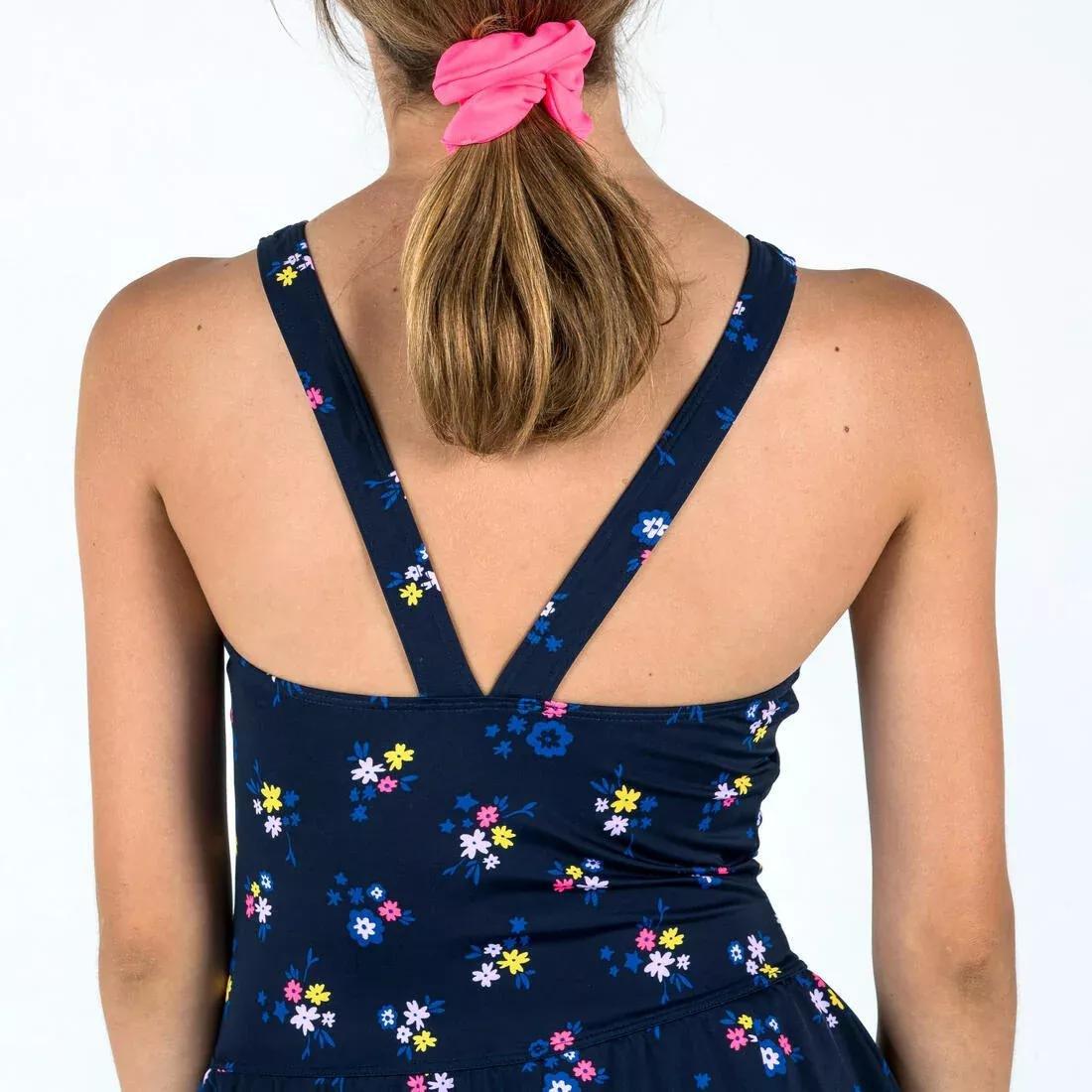 Kids Girls Swimming Hair Scrunchie, Pink, No Color, large image number 5