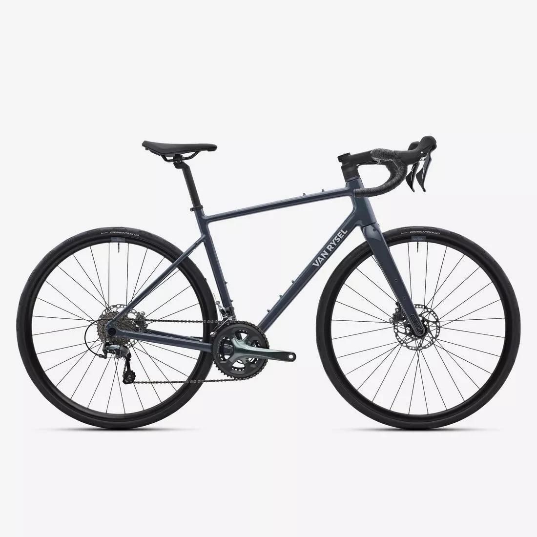 Shimano Tiagra 2X10-Speed Road Bike - EDR AF2, Grey, No Color, medium