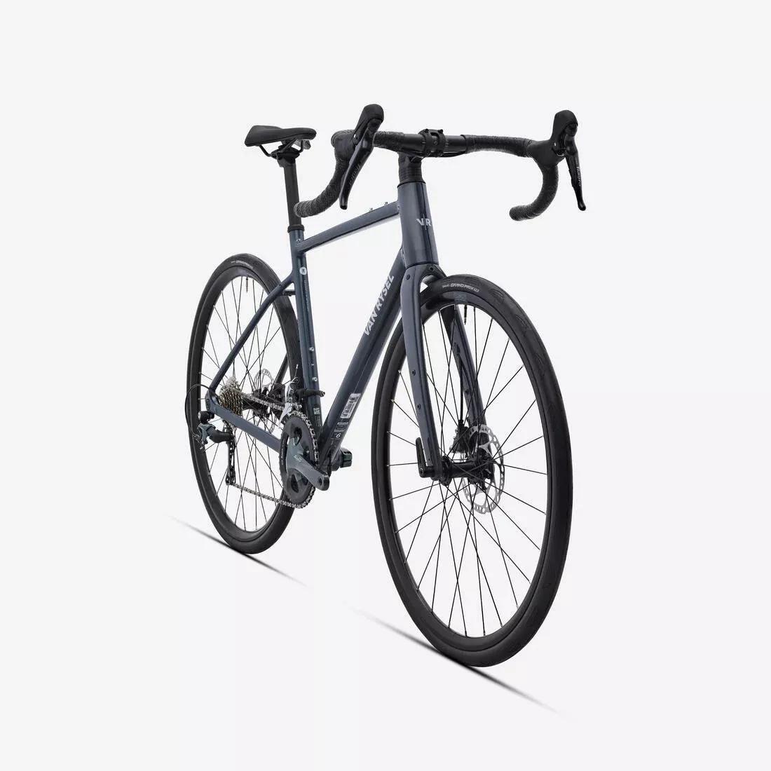 Shimano Tiagra 2X10-Speed Road Bike - EDR AF2, Grey, No Color, medium